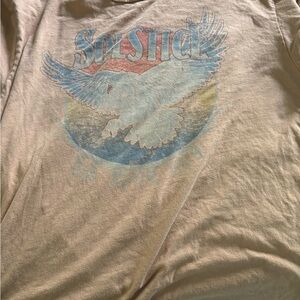 Altar'd State Beige Graphic Tee